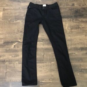 Youth 14 black skinny jeans